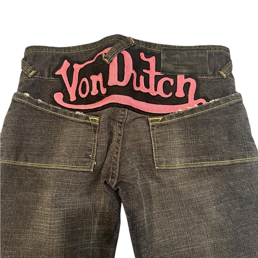 Von Dutch Dark Denim bootcut jeans